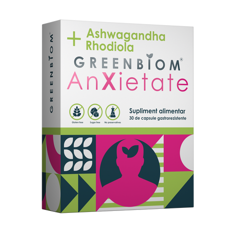 Anxietate, 30 capsule, Greenbiom