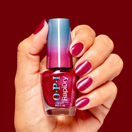 Lac de unghii cu uscare rapida RapiDry, Ring the Alarm, 9 ml, Opi 687995