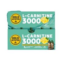 L-Carnitine 3000 mg, Lamaie, 20 fiole, Gold Nutrition