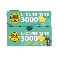 L-Carnitine 3000 mg, Lamaie, 20 fiole, Gold Nutrition