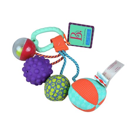 Zornaitoare bile, +3 luni, BToys 767894