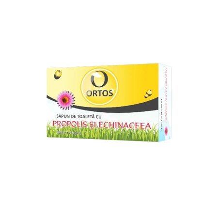 Sapun cu propolis si echinacea, 100 g, Ortos