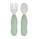 Set tacamuri inox, Sage Green, + 10 luni, 2 bucati, Beaba 688305