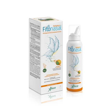 Fitonasal pediatric, spray nazal cu Tannisal, 6 luni+, 125 ml, Aboca