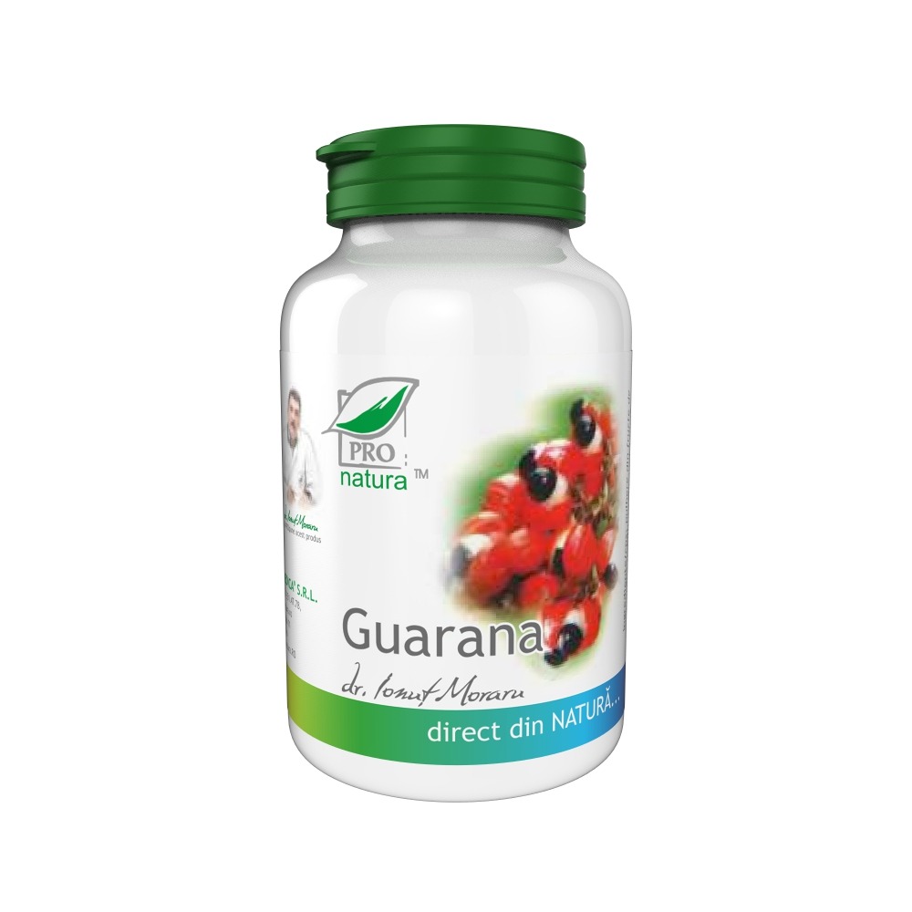 Guarana, 60 pastile, Pro Natura