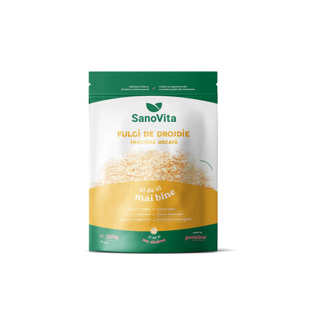 SANOVITA FULGI DE DROJDIE INACTIVA USCATA 200 GR