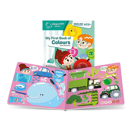 Carte interactiva, My First Book Of Colours, +3 ani, Raspundel Istetel 688406