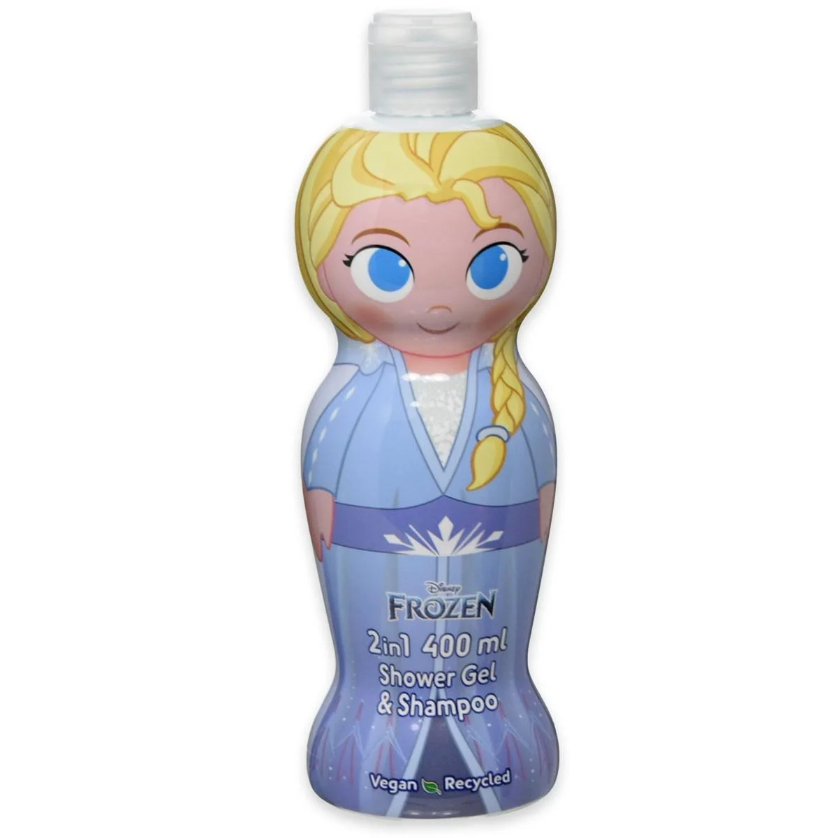 Gel de dus si sampon 2 in 1, Frozen Elsa, 400 ml, Air-Val