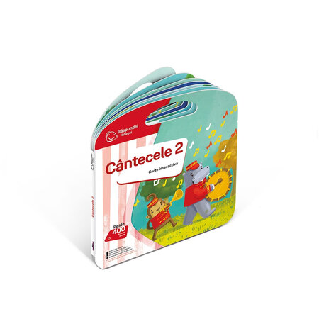 Carte interactiva Cantecele 2, +2 ani,Raspundel Istetel 688421
