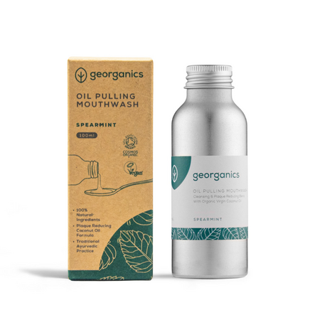 Ulei pentru igiena orala, Spearmint,100 ml, Georganics 688514