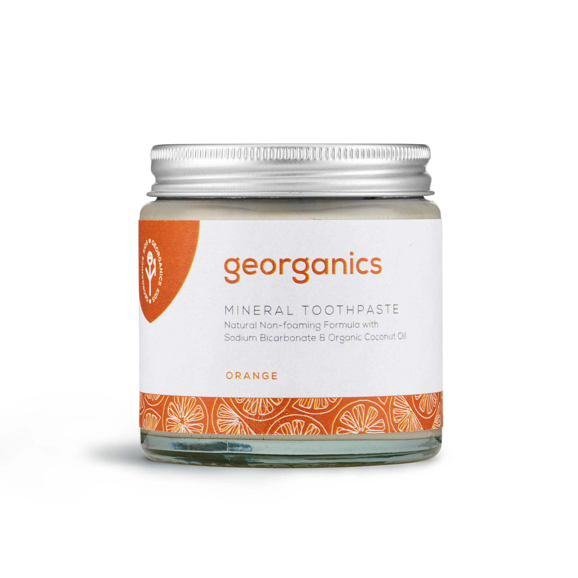 Pasta de dinti minerala, Orange,60 ml, Georganics