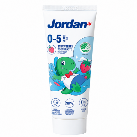 Pasta de dinti pentru copii, 0-5 ani,50 ml, Jordan 794918