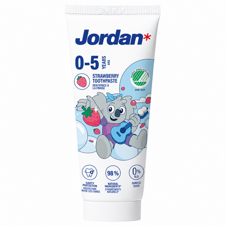 Pasta de dinti pentru copii, 0-5 ani,50 ml, Jordan 794919