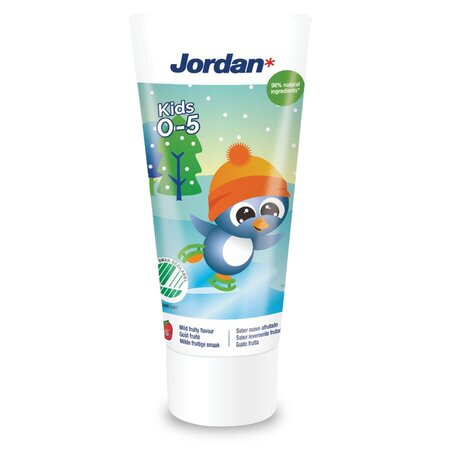 Pasta de dinti pentru copii, 0-5 ani,50 ml, Jordan 794921