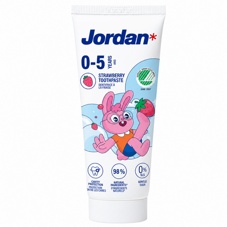Pasta de dinti pentru copii, 0-5 ani,50 ml, Jordan