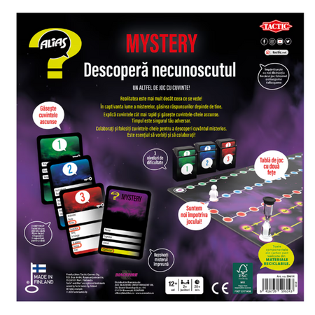 Joc de societate Mystery, + 12 ani, Alias 688621