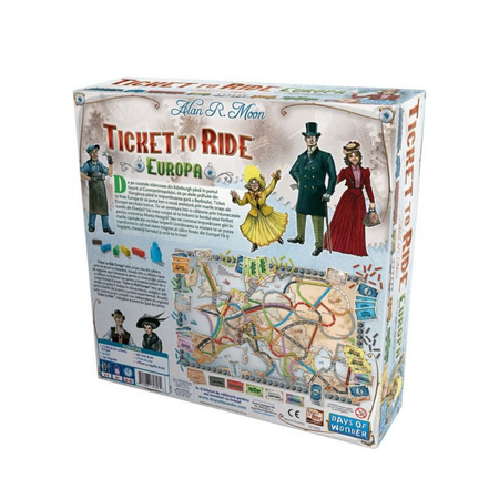 Joc de societate, Europe, + 8 ani, 1 bucata, Ticket to ride 688626