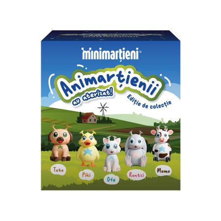 Pachet Gummy cu Echinacea Minimartieni, + 3 ani, 60 jeleuri+ breloc, Walmark 742867