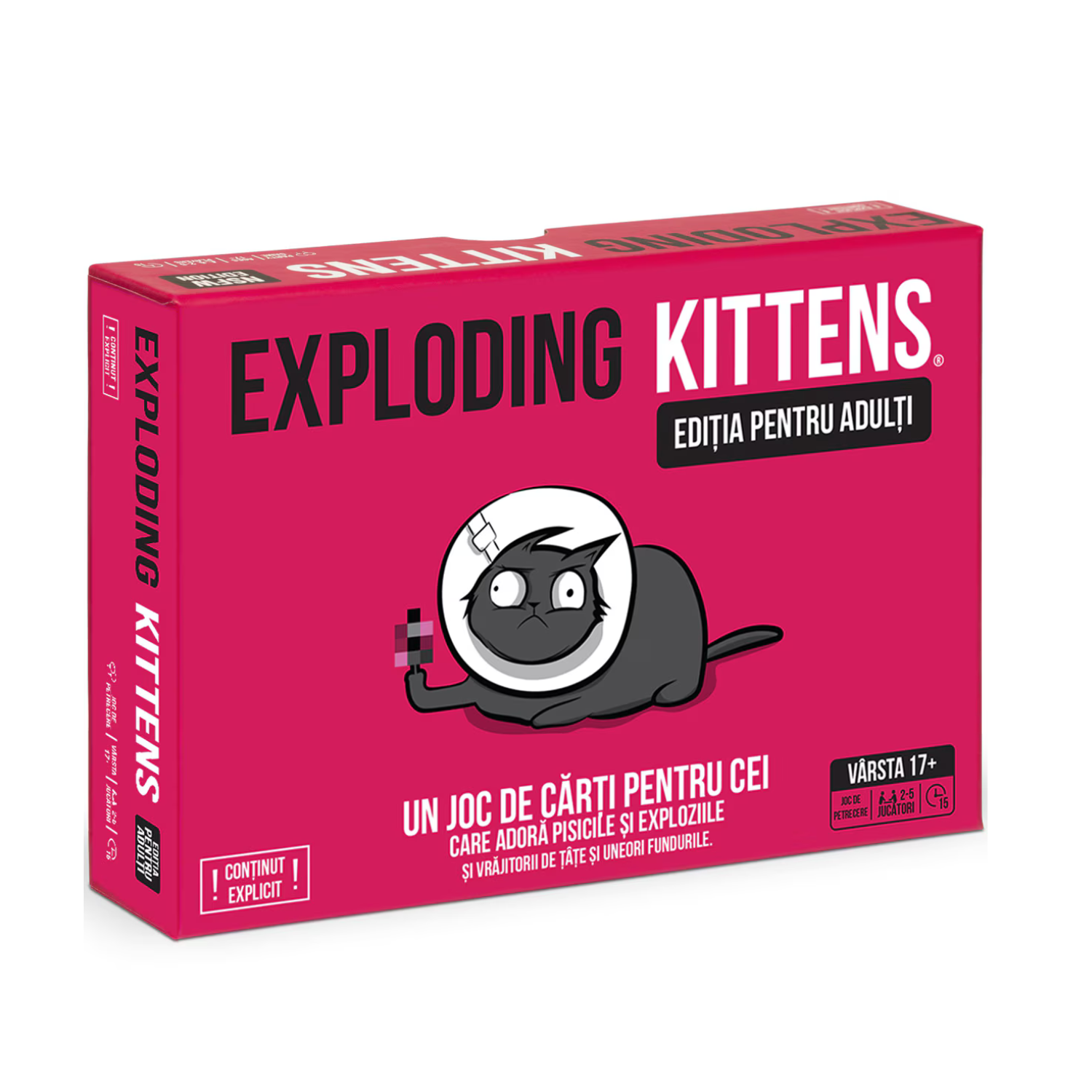 Joc de societate pentru adulti, Pink Edition, Exploding Kittens