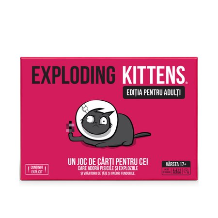 Joc de societate pentru adulti, Pink Edition, Exploding Kittens 688683