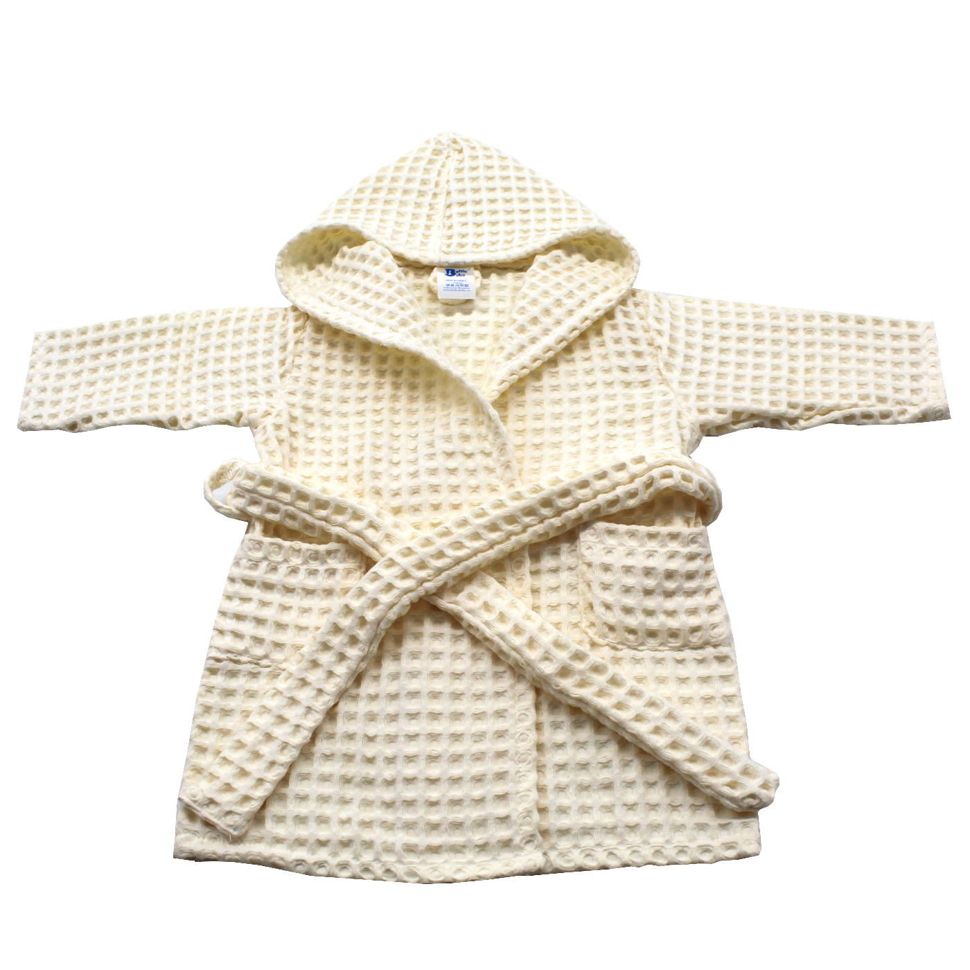 Halat de baie, Crem, Soricel, 6-8 ani, Baltic Bebe