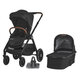 Carucior modular 2 in 1 Aspen, Jet Black, Coccolle 688872