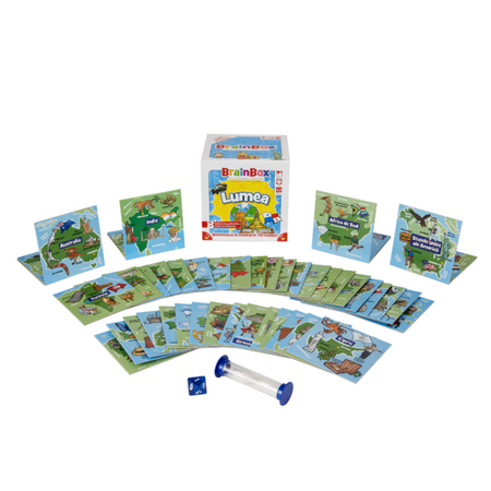 Joc educativ - Lumea, 8 ani+, Brainbox 688882