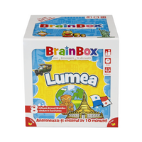 Joc educativ - Lumea, 8 ani+, Brainbox