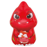 Gel de dus, sampon si balsam 3 in 1, Rosu, Dinosaurs Rexas, Mure, +3 ani, 400 ml, Dino