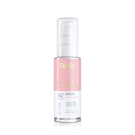 Ser hidratant pentru fata si decolteu Smoothing, 30 ml, Delia 689049