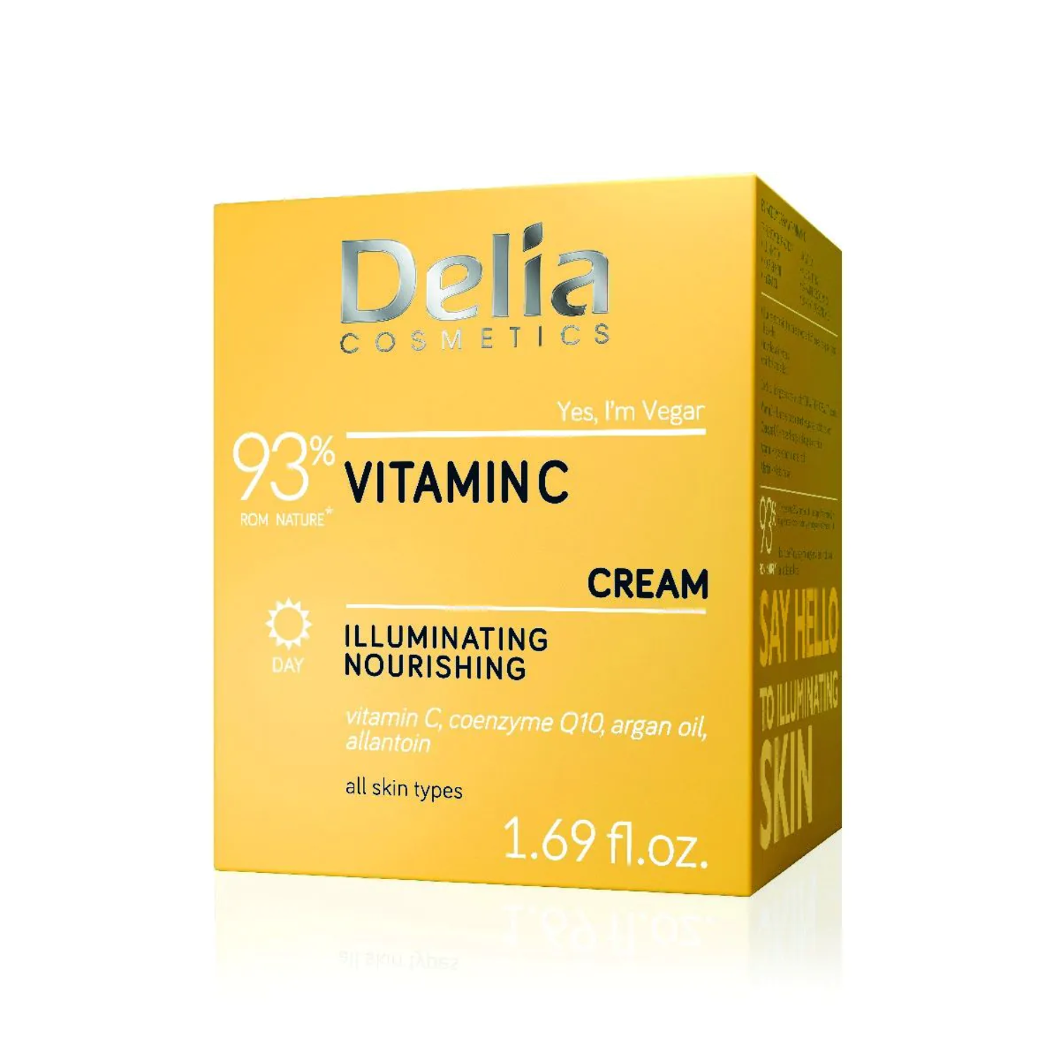 Crema de fata cu Vitamina C, 50 ml, Delia