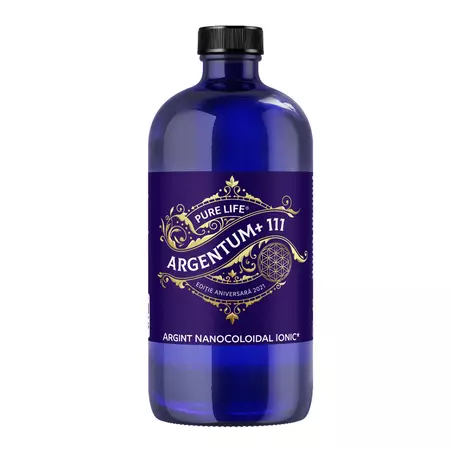 Argentum+ 111 argint nanocoloidal ionic, 480 ml, Pure Life