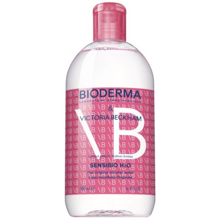 Apa micelara pentru ten sensibil editie limitata Victoria Beckham Sensibio H20, 500 ml, Bioderma