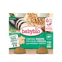 Moussaka vegetala Bio, 6 luni+, 2x200 g, Babybio
