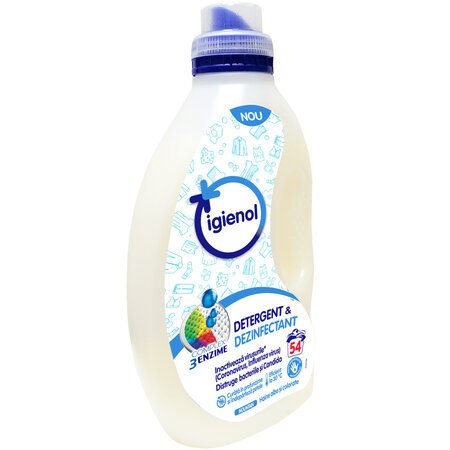Detergent dezinfectant lichid pentru haine, Mountain, 2.7 litri, Igienol 689120
