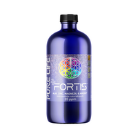 Hidrosolutie cu Aur, Zinc, Magneziu si Argint m+Fortis, 35 ppm, 240 ml, Pure Life