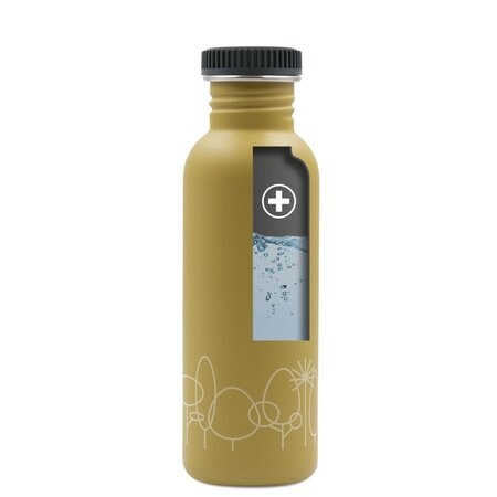 Recipient din inox Flow Cap, Forest, 750 ml, Laken 689185