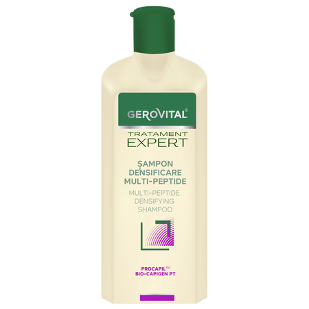 Sampon Densificare Multi-Peptide, 400 ml, Gerovital