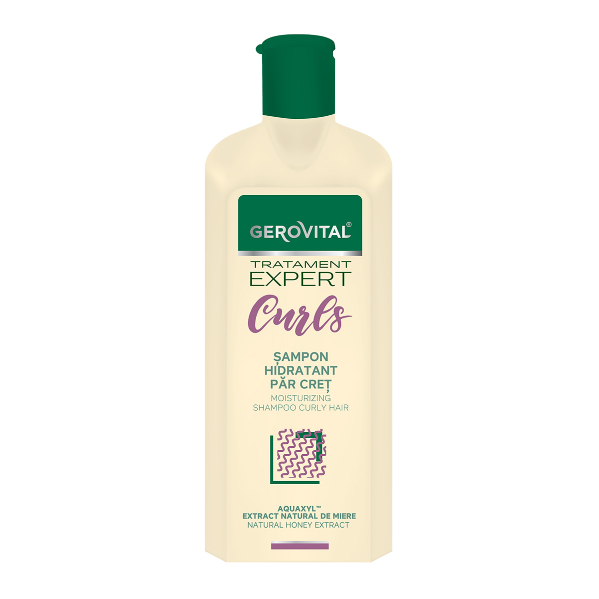 Sampon hidratant pentru par cret Tratament Expert Curls, 250 ml, Gerovital