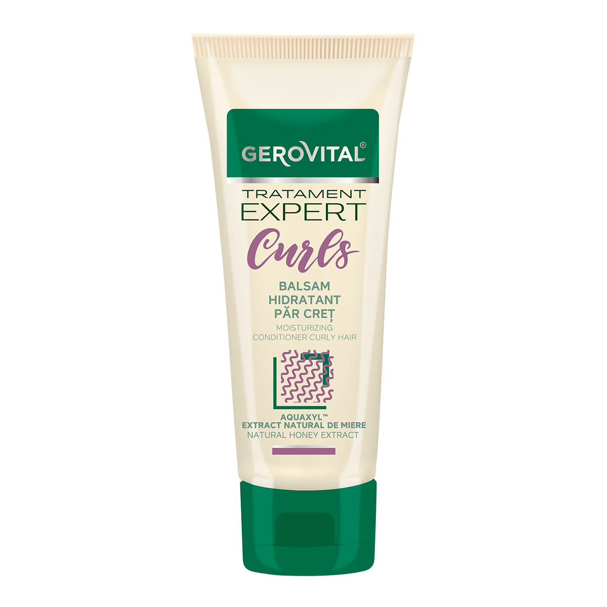 Balsam hidratant pentru par cret Tratament Expert Curls, 150 ml, Gerovital