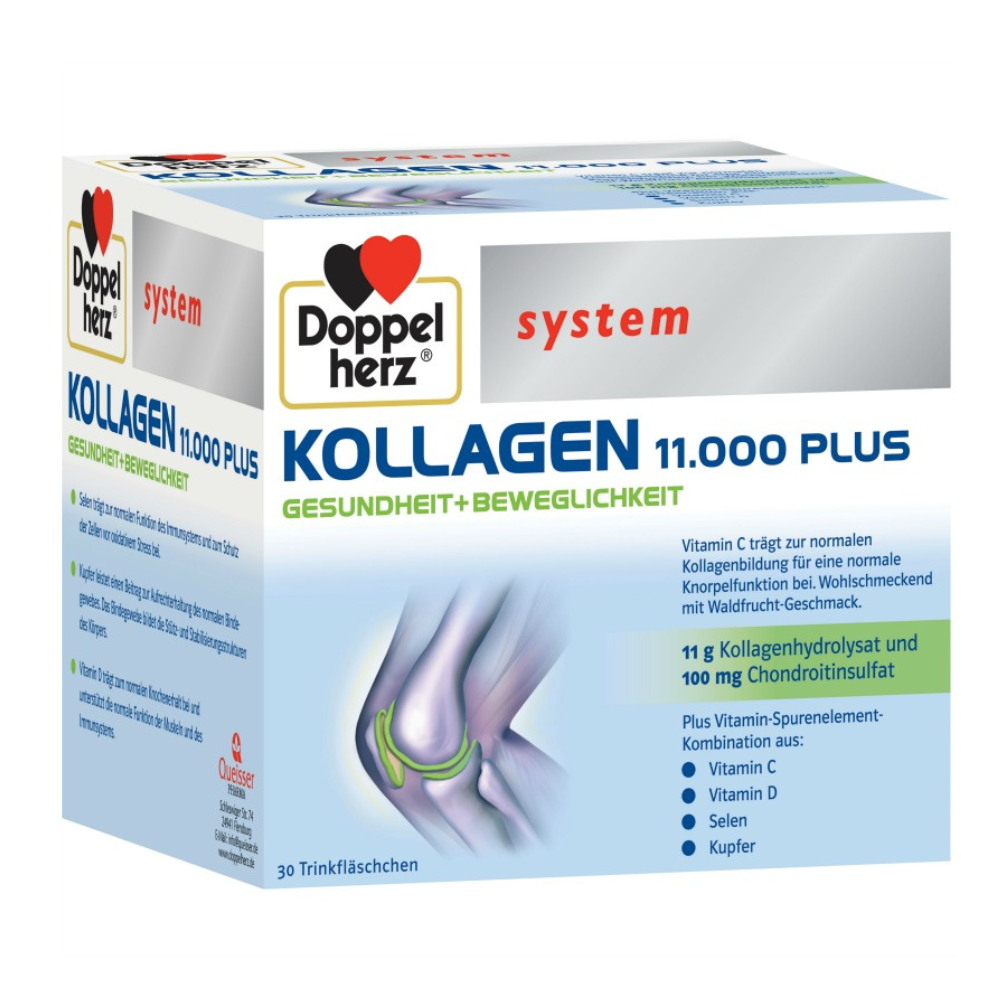 Kollagen 11.000 Plus solutie orala, 30 flacoane, Doppelherz