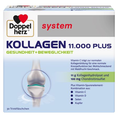 Kollagen 11.000 Plus solutie orala, 30 flacoane, Doppelherz