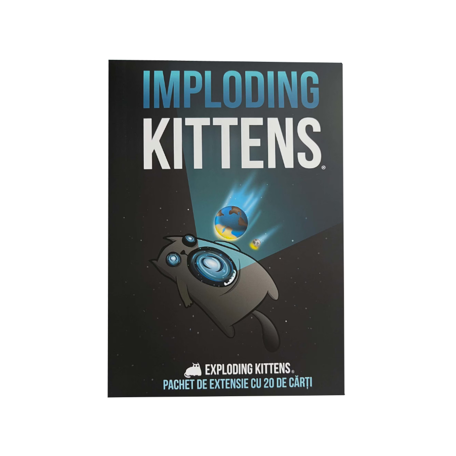 Joc de societate Imploding Kittens, +7 ani, Exploding Kittens