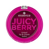 Balsam colorat pentru buze si obraji Juicy Berry, Violet, 3 g, Essence