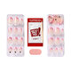 Unghii cu aplicare prin presare imPRESS Mod French, Ditto, 1 set, Kiss 689291