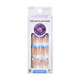 Unghii cu aplicare prin presare imPRESS Modern French, Snooze, 1 set, Kiss 689312