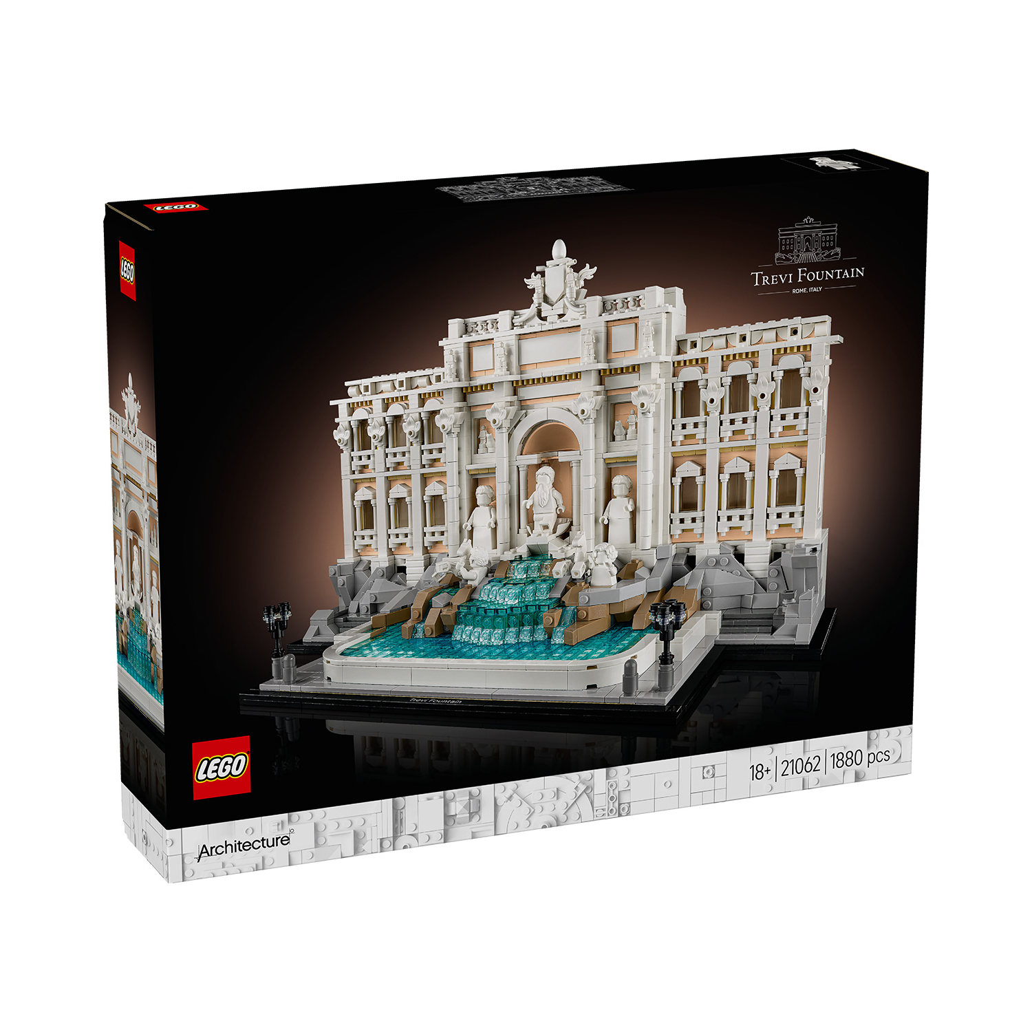 Fantana Trevi Architecture, +18 ani, 21062, Lego