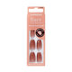 Unghii cu aplicare prin presare imPRESS Bare but Better, Flare, 1 set, Kiss 689334
