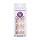 Unghii cu aplicare prin presare imPRESS Mod French, Fearless, 1 set, Kiss 689377