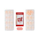 Unghii cu aplicare prin presare imPRESS Classic French, Everlasting, 1 set, Kiss 689391
